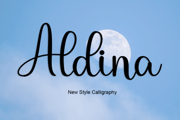 Aldina: A Handwritten Font That Adds Warmth and Personality to Your Designs