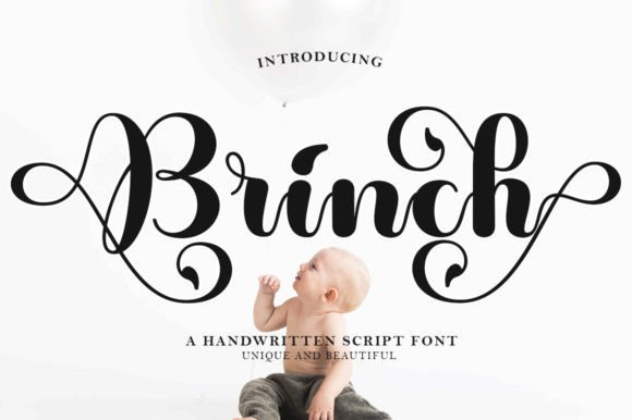 Brinch: A Stylish Handwritten Font for Creative Projects