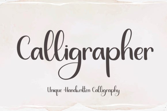 Calligrapher: The Art of Elegant Handwritten Typography