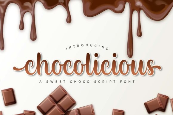 Chocolicious: A Handwritten Script Font with Personality