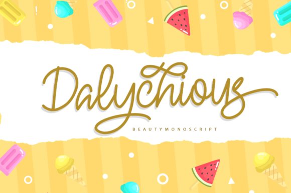 Dalychious: The Handwritten Font That Adds Personality to Your Designs