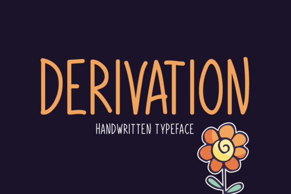 Derivation: A Playful Font for Creative Expression