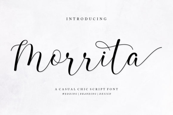 Discover the Beauty of Morrita: A Handwritten Font That Elevates Your Designs