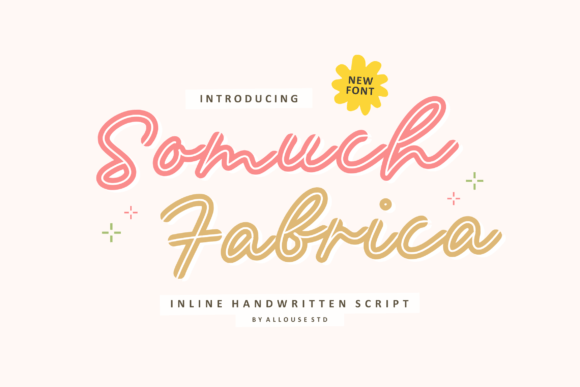 Discover the Beauty of Somuch Fabrica: A Handwritten Font for Elegant Design