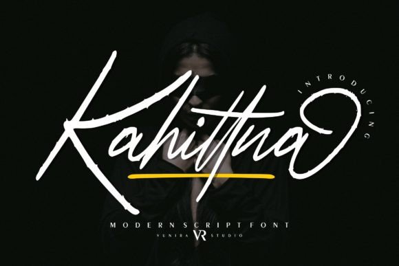Kahittna: A Modern Handwritten Script Font That Captures Timeless Elegance