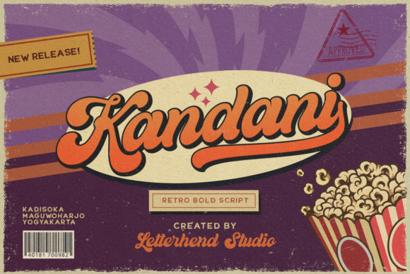 Kandani Font: A Vintage Touch for Modern Design
