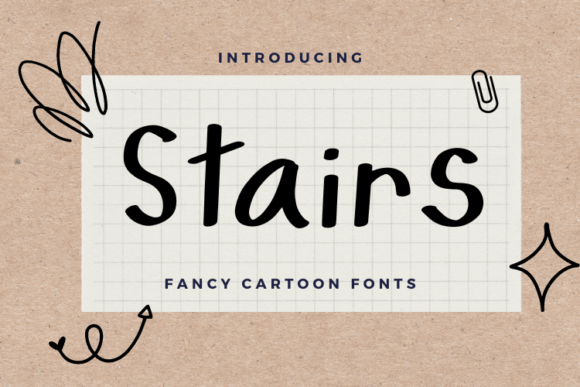 Stairs and Stairs is a Handwritten Font