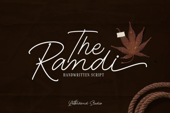The Randi: A Timeless Handwritten Script for Modern Design