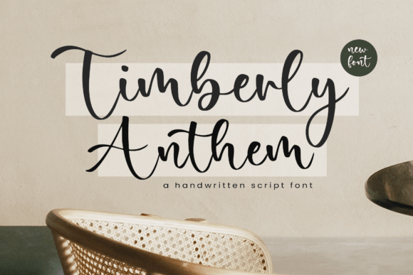 Timberly Anthem Script Font